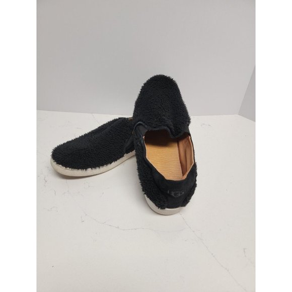 UGG Australia Ricci Women Size 9.5 Comfort Slip-On Sneaker Plush Black - Picture 11 of 12